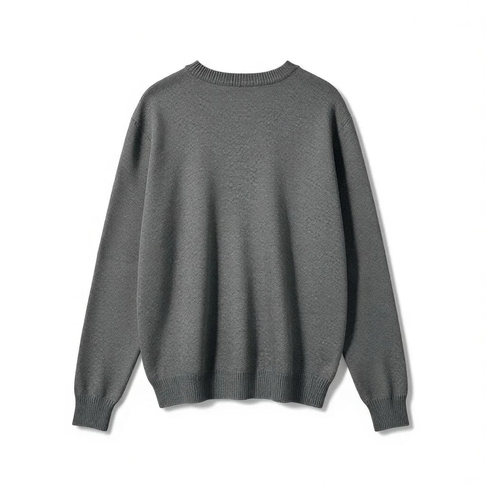 Vintage Polo Ralph Lauren 100% Lambs Wool V Neck Sweater‎ Men's XL Purple Pony